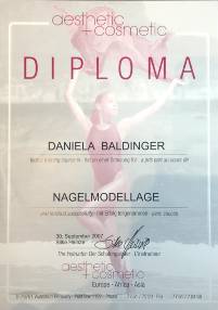 Diplom Nagelmodelage