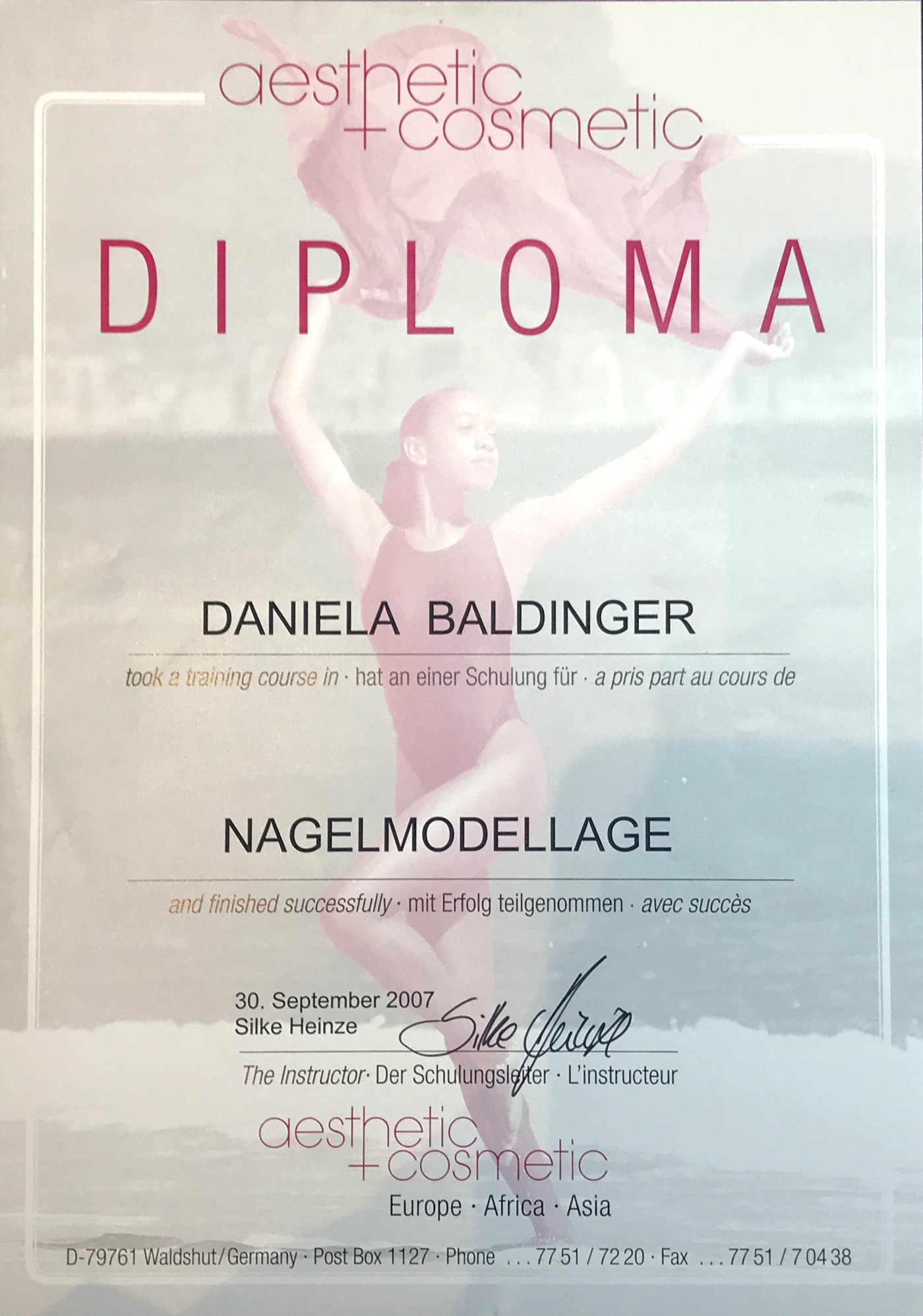 Diplom Nagelmodellage